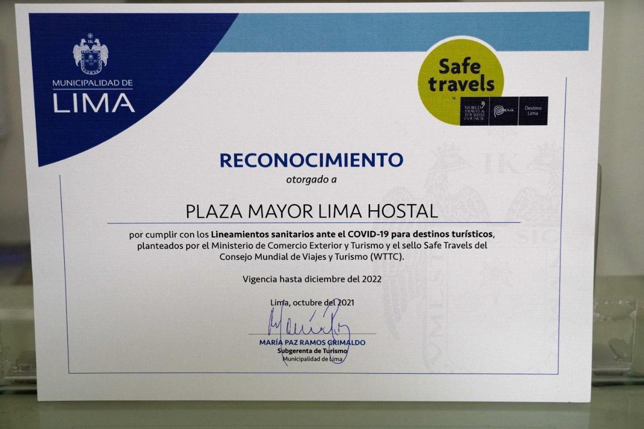 Plaza Mayor Lima Dış mekan fotoğraf